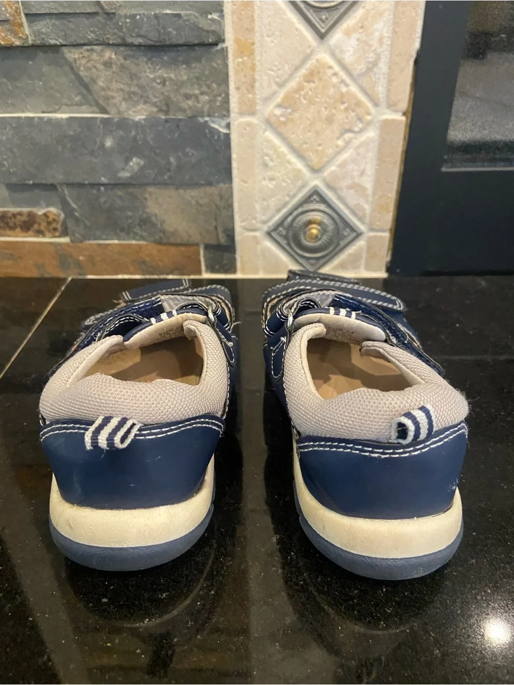 H&M Navy Blue Toddlers' Closed-Toe Sandals